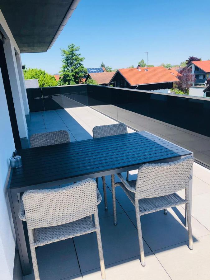 Panorama Penthouse Apartment Fussen Bagian luar foto