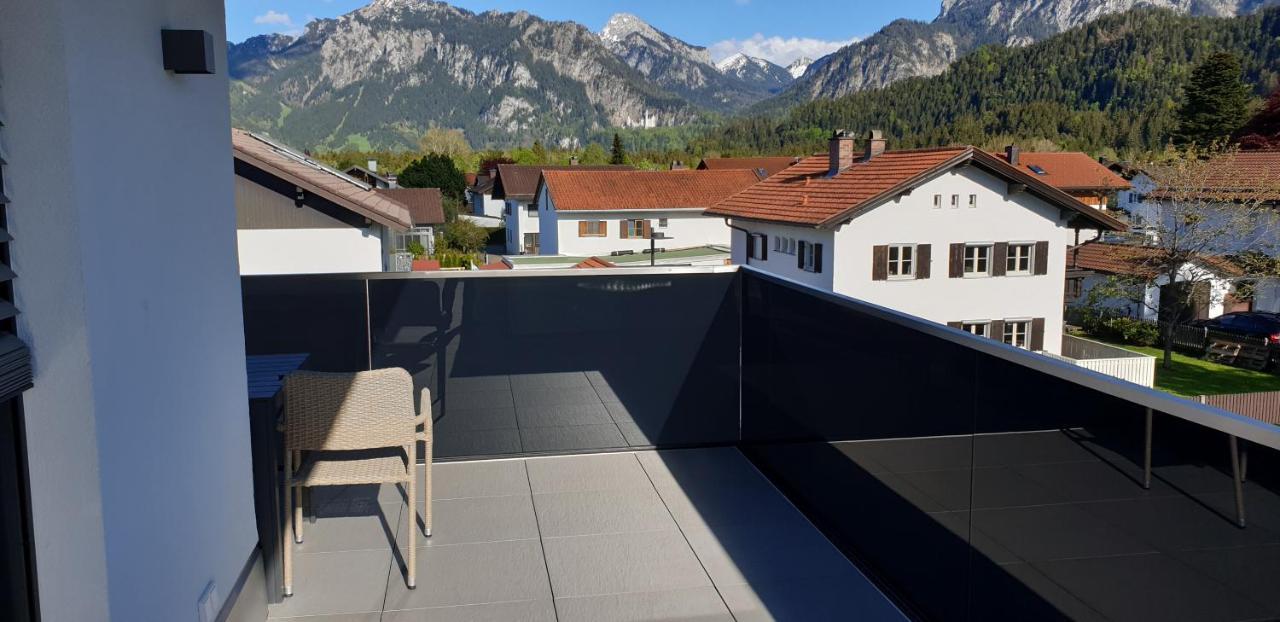 Panorama Penthouse Apartment Fussen Bagian luar foto