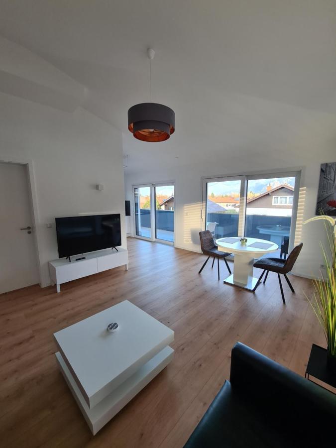 Panorama Penthouse Apartment Fussen Bagian luar foto